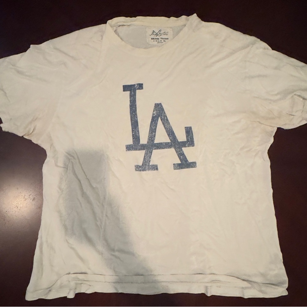 Red Jacket Cream T-Shirt